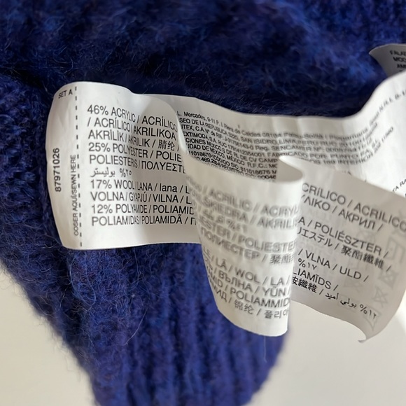 Mango blue sweater - Picture 4 of 4